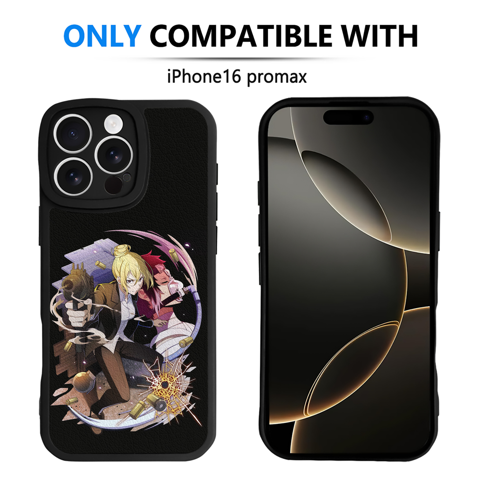 （画像用） 文豪ストレイドッグス Bungo Stray Dogs 【iPhone 16シリーズ対応】シリコンスマホケース（レザー調） 材質：シリコン